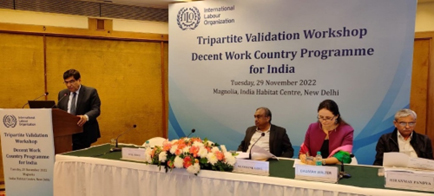 SCOPE represents PSEs at ILO Workshop for India Decent Work Country Programme