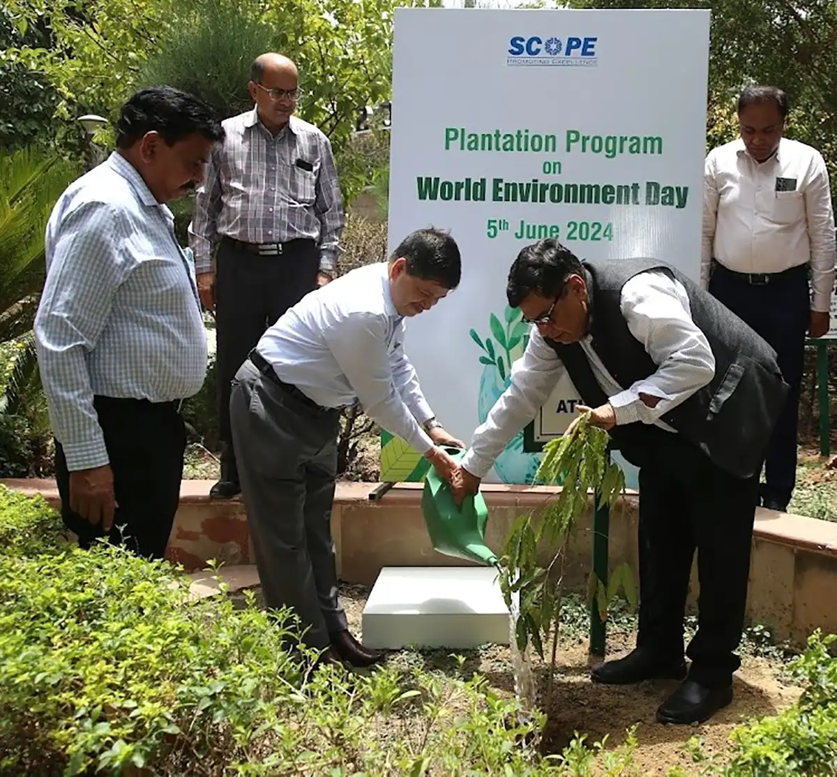 Plantation Program marks Environment Day at SCOPE