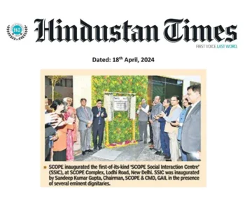 SCOPE celebrates Public Sector Day SSIC inaugurated 10.04.2024 01