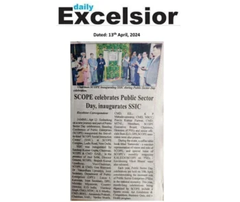 SCOPE celebrates Public Sector Day SSIC inaugurated 10.04.2024 05